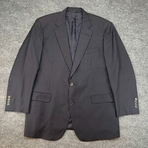 Brooks Brothers Country Club Loro Piana super 120s Black blazer jacket 48L
